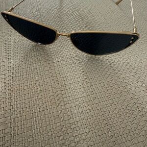 Christian Dior gold and black cat eye sunglasses-  miss Dior B1U cat eye